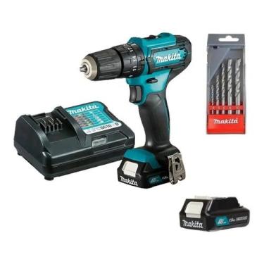 Imagem de Parafusadeira Furadeira 2 Bat 12v Bivolt Hp333dwyx3p Makita