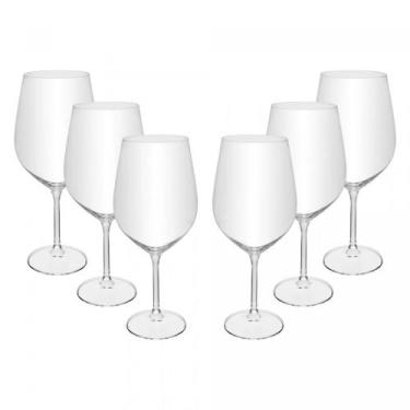 Imagem de Conjunto 6 Taças de Vinho Crex 740ml Cristal - Bohemia