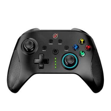 Imagem de Controle Kalkan Tyr Rgb Usb Tipo C Bluetooth Ios Android Preto Klk0000