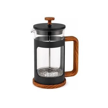 Imagem de Cafeteira French Press Bialetti Woody 350ml Preta: Design Minimalista e Café Gourmet
