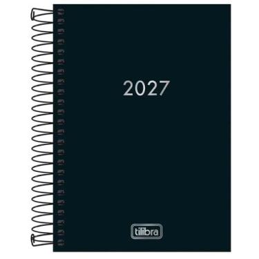 Imagem de Agenda espiral napoli permanente m5 2027 130095 7891027130091 - Tilibr
