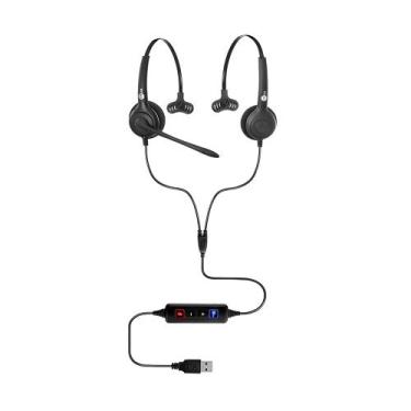 Imagem de Kit Monitoração Headsets USB FP 350 Voip Telemarketing , Call Center e