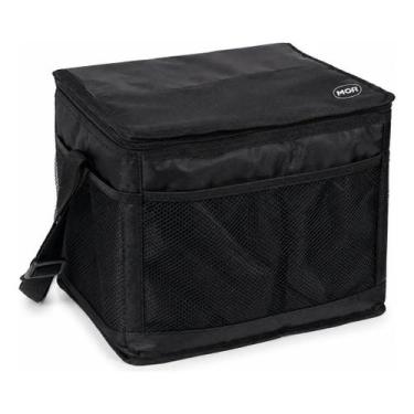 Imagem de Bolsa Térmica 15 Litros Cor Preta Lancheira Térmica Marca Mor, Preto