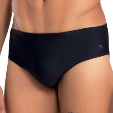 Imagem de Sunga Slim Praia Proteção UV50+ Adulto Mash 303.30, Preto, M