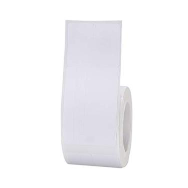 Imagem de Etiqueta Térmica,Papel de etiqueta para joias Papel para impressão térmica Rolo Papel de etiqueta à prova de óleo à prova de óleo resistente a rasgos 30 * 25 + 45mm 100sheets / roll