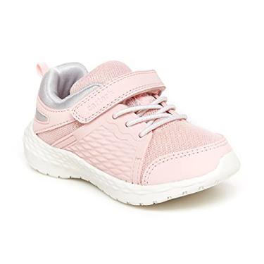Imagem de Carter's Tênis infantil unissex James Athletic, rosa, 7 Toddler