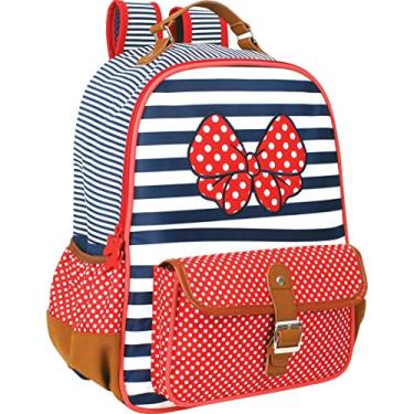 Imagem de Mochila Escolar Bow 32 Bolsos, Kit, 635256, Vermelha, Média