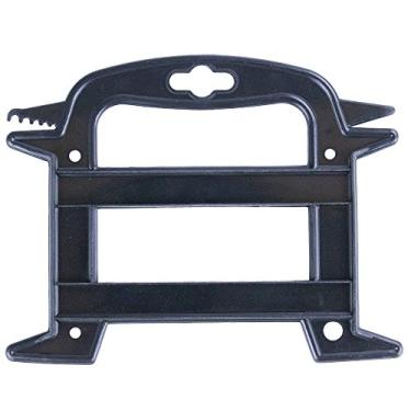 Imagem de Corda de paraquedas West Coast 10 25 50 e 100 pés Hanks e 250 300 1000 carretéis Winder & Buckle Options Tipo III 7 fios 550 cordão paraquedas muitas cores - maior seleção de corda de paraquedas, Black w/ Neon Orange X, 100' with Winder