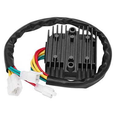 Imagem de Regulador de tensão da motocicleta, vida útil longa para serviço pesado Estabilizador de tensão de operação fácil para motocicleta