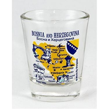 Imagem de Vidro de colagem Bosnia and Herzegovina Marcos e ícones