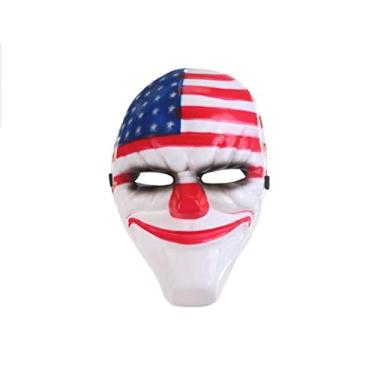 Imagem de Máscara Payday Luxo Halloween Festas Carnaval Desenho Dallas
