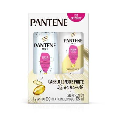 Imagem de Pantene Kit Shampoo E Condicionador 175ml Micelar