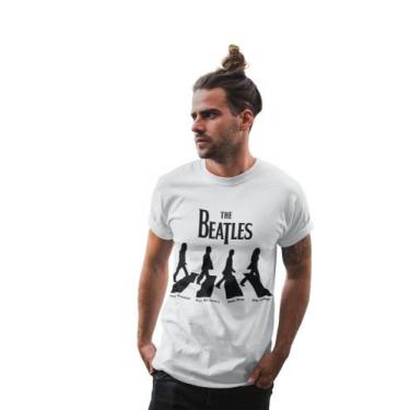 Imagem de Camiseta Banda Beatles Rock Moderno Nova - P.K Line Shop