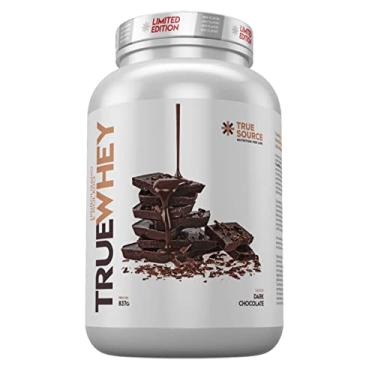 Imagem de True Source Whey (idrolisado e Isolado - Dark Chocolate, Tamanho: 837 g (Pacote de 1)
