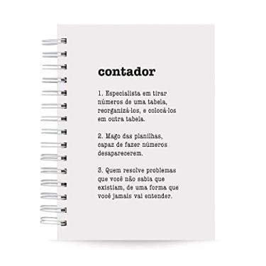 Imagem de Caderno Contador Capa Dura 125 Folhas 90g Pautado A5