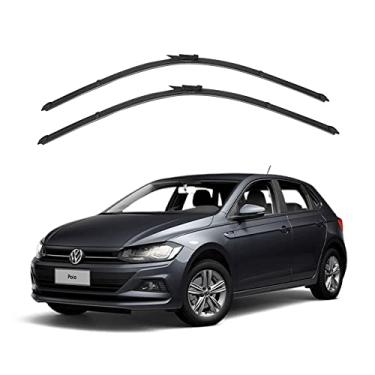 Imagem de Par Palheta Limpador Parabrisa Volkswagen Polo 2018 2019 2020 2021 2022