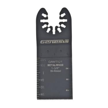 Imagem de Genesis Lâmina de Corte Bi-Metal Universal de 3,5 cm Flush Oscilante Multiferramenta