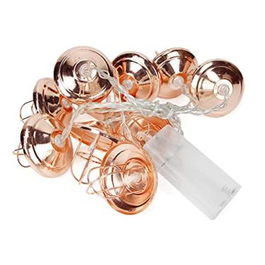 Imagem de Tingpai String Lights 10 Lâmpadas Camping LED Light 6.6ft String Lights Luzes String Ope das por Bateria pa Deco ção Interior Ao Ar Livre Casamento Acampamento Casa Festas Feriado de