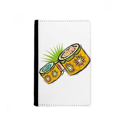 Imagem de Instrumento México Cultura Elemento Ilustração Porta Passaporte Notecase Burse Carteira Capa Cartão Bolsa, Multicolor