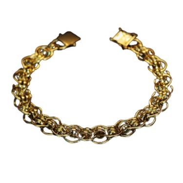 Imagem de Pulseira Imperador elo redondo 10 milimetros bonita