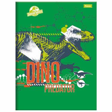 Imagem de Caderno Brochura Jurassic World 80 Folhas Foroni 1041007
