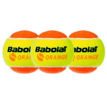 Imagem de Bola De Beach Tennis Babolat Orange Pacote Com 03 Bolas