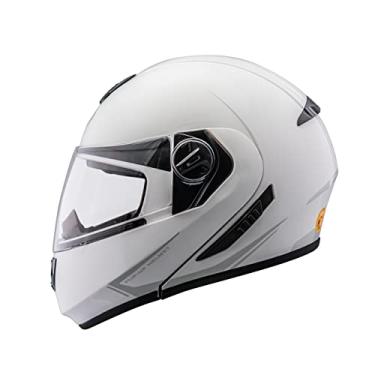 Imagem de Capacete Articulável Moto Peels U-RB2 Classic Branco/Prata 56