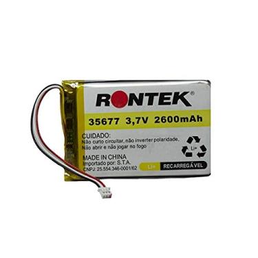 Imagem de Bateria Recarregável Li-polímero 3,7v 2600mah + Pcm