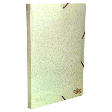 Imagem de Pasta Aba Elástico Ofício PP LB 2 cm Secrets Ouro, Dello, 0275.Au.0030, Ouro