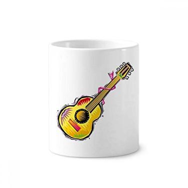 Imagem de Instrumento de violão México Elemento Ilustração Escova de dentes Caneca, Suporte de Cerâmica