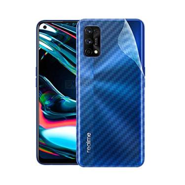 Imagem de Skin Adesivo Traseira Fibra Carbono Transparente para Realme 7 / Realme 7 Pro (Realme 7 Pro)