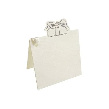 Imagem de Cartão Depara Caixa De Presente­ Creme, Teca, Gu0063, Creme, Pacote De 10