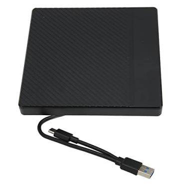 Imagem de Mrisata Caixa de Unidade de Dvd Externa Usb3.0 Caixa de Unidade de Dvd Externa Caixa de Dvd Player para Laptop Cd Rom Reescritora Caixa de Leitor de Cd Externo Caixa de Unidade