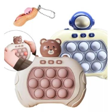 Imagem de Jogo Fast Push Puzzle Game Pop It Eletrônico Quick Fidget Anti Stress Toys Brinquedo Para Relaxar Adulto e Criança + CHAVEIRO - TBS
