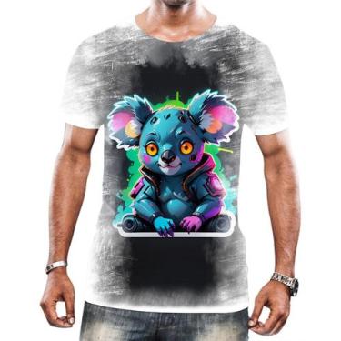 Imagem de Camisa Camiseta Tshirt Animais Cyberpunk Coalas Fofos Hd  - Enjoy Shop
