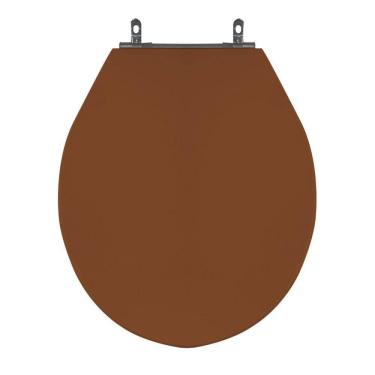 Imagem de Assento Sanitário Poliéster para Louça Ravena/izy deca Aço Caramelo