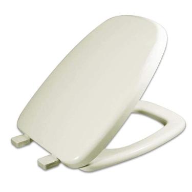 Imagem de Assento Sanitário Termofixo Quadrado Esmaltado Tupan Cinza