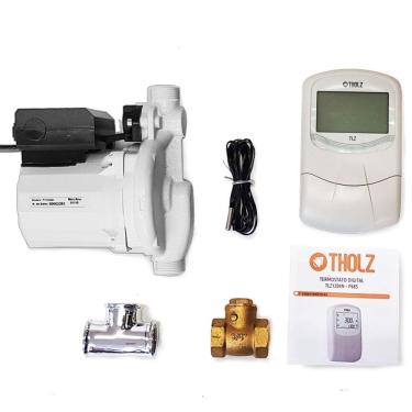 Imagem de Kit Recirculação Água Quente Aquecedores Passagem 110v - P110K100