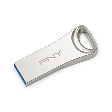 Imagem de PNY Flash Drive Elite-X USB 3.2 de 128 GB - 220 MB/s, caixa de metal premium durável, para armazenar, compartilhar e proteger conteúdo importante, P-FDI128ELTX-GE, prata