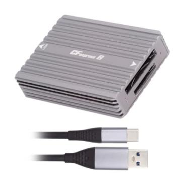 Imagem de CY Leitor de cartão USB3.1 Tipo-C USB3.0 tipo-A para extensão CF Express CFE tipo-A e tipo-B CFA R5 Z6 Z7 CFB