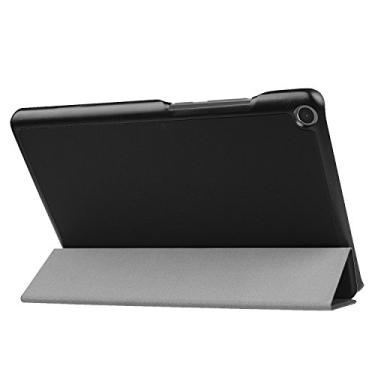 Imagem de Kepuch Couro-PU Capas Bolsas Estojos para Asus Zenpad Z8S ZT582KL - Preto