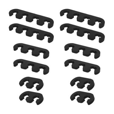 Imagem de Ohleats Separador de fio de vela de ignição de 12 peças, braçadeira de ramo de vela de ignição de 7 mm, 8 mm, 8,5 mm, 8,8 mm, 8,8 mm, braçadeira, separadores de vela de ignição de carro, acessórios