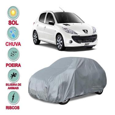 Imagem de Capa cobrir carro Peugeot 207 100% Impermeável Proteção Total Bezzter