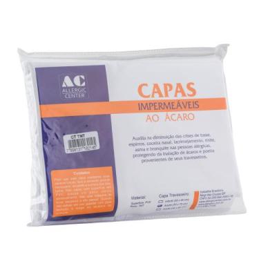 Imagem de Kit Capas King Allergic Center  PVC/TNT, Pvc, Branco