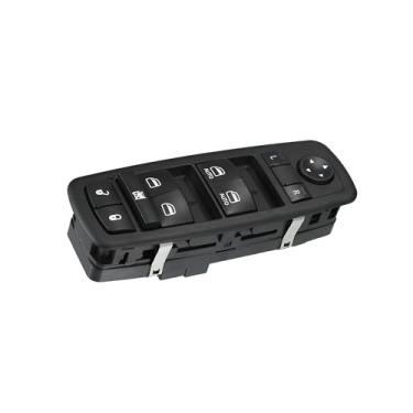 Imagem de Motoforti Interruptor de controle de janela dianteiro esquerdo do lado do motorista adequado para Dodge Charger 2013-2014 para Chrysler 300 2012-2014 Nº 68139805AA - Pacote com 1 de longa duração