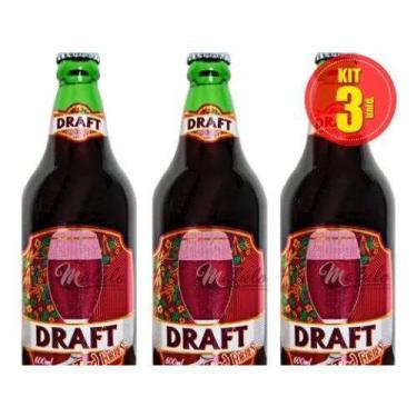 Imagem de Chopp de Vinho Draft 600ml - Kit com 3 unidades