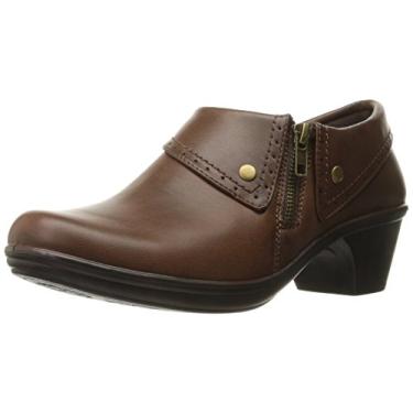 Imagem de Easy Street Bota feminina moderna, Marrom polido, 37
