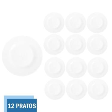 Imagem de Prato Temperado 19cm Redondo Menu Sobremesa Duralex - 12 Un - NADIR FI