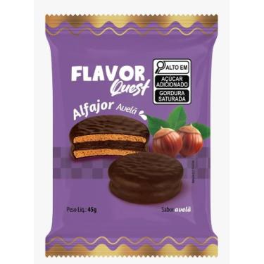 Imagem de Caixa alfajor sabor avelã c/ 15 un - BORSATTI