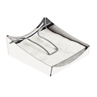 Imagem de Porta Guardanapo Aço Inox Ciclo Tramontina, CINZA